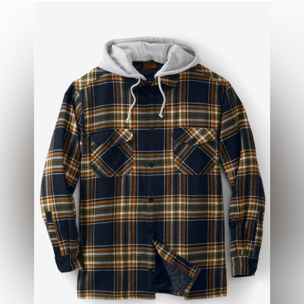 Boulder Creek Removable Hoodie Shirt Jacket